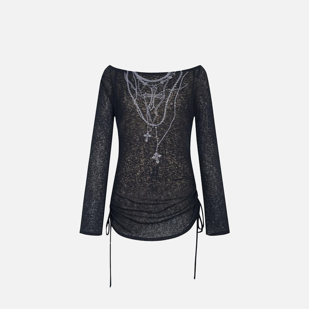 Grunge Langarmshirt