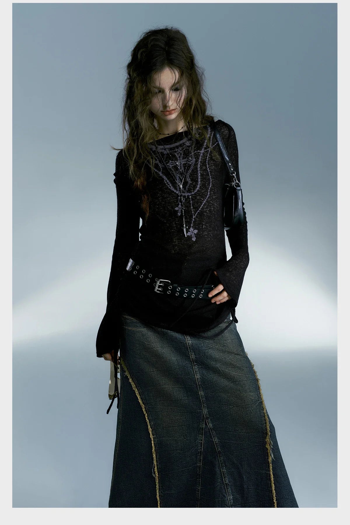Grunge Langarmshirt