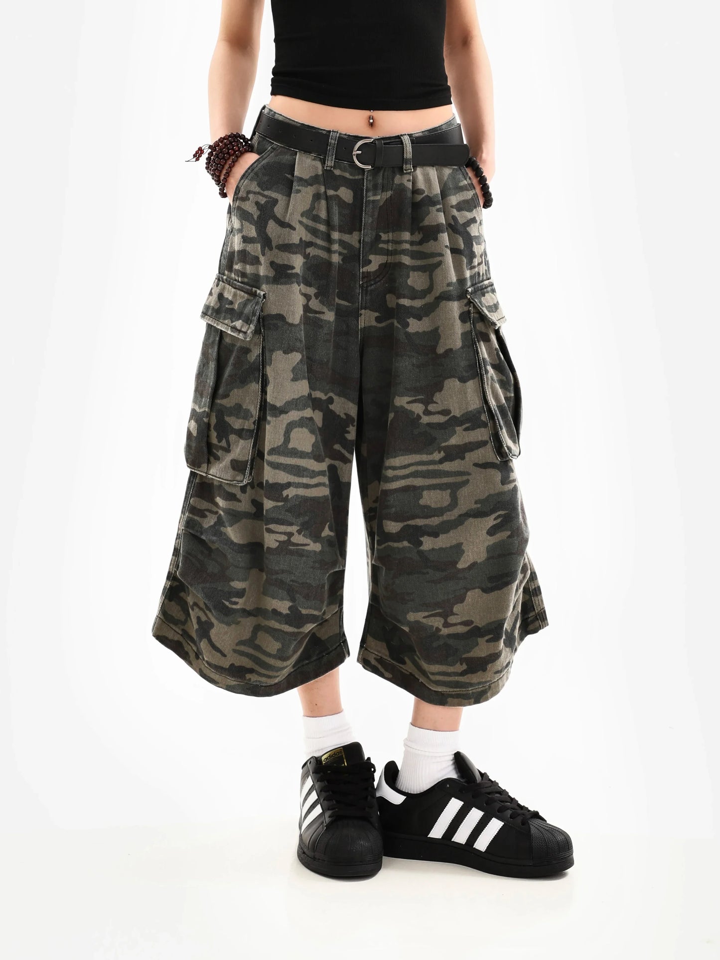 Camouflage Cargo Shorts for Young Jorts