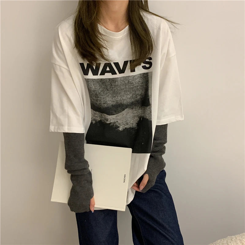 Creative Cool Soft Girl T-Shirt