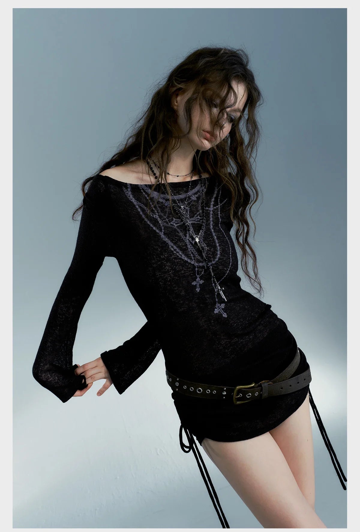 Grunge Langarmshirt