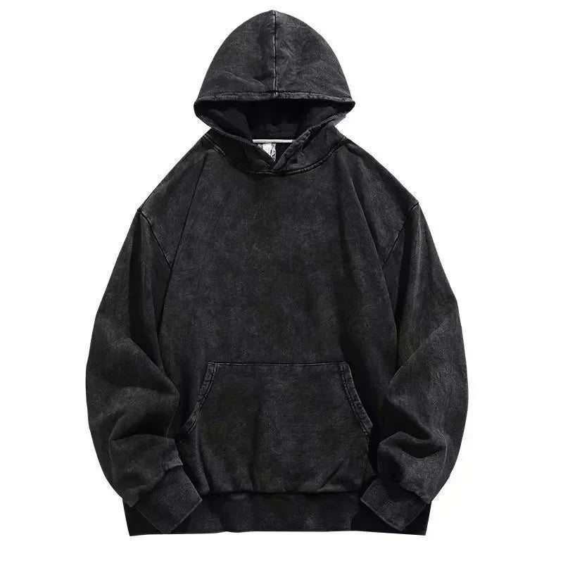 Camisa Ninja con Pasamontañas Clásica Gris Lavada
