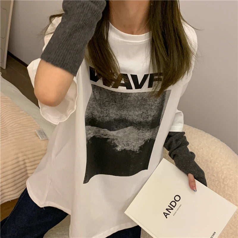 Creative Cool Soft Girl T-Shirt