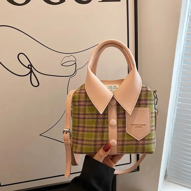 Bolsos cruzados estilo camisa falsos
