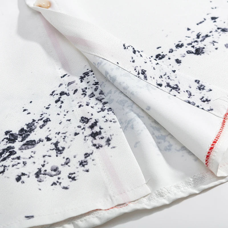 Graphic Hawaiian Beach Summer Short Shirt
