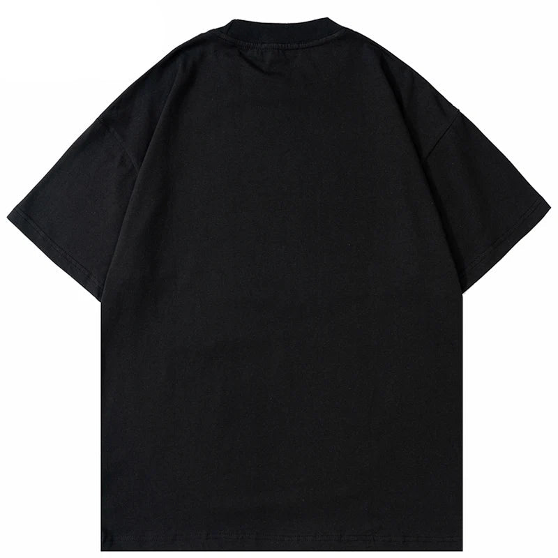 T-Shirt mit Blitz-Buchstaben-Print