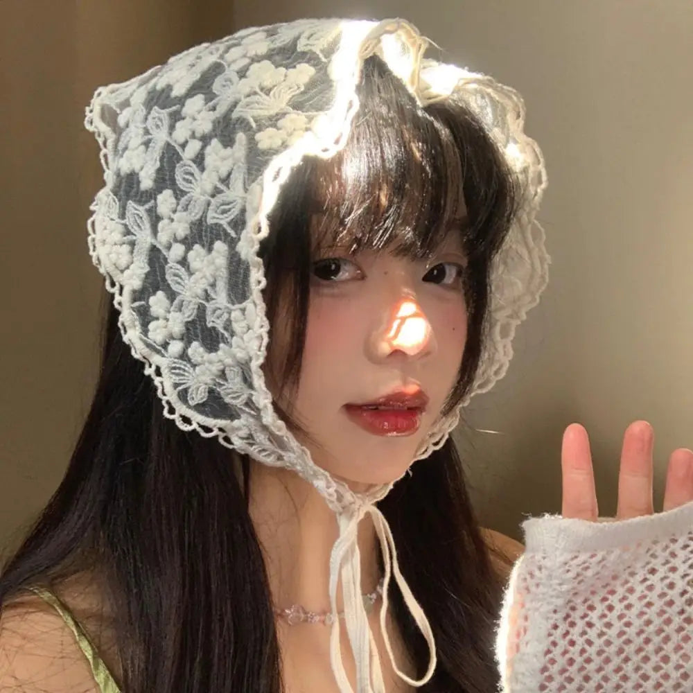 Vintage Countryside Triangular Women's Bandana