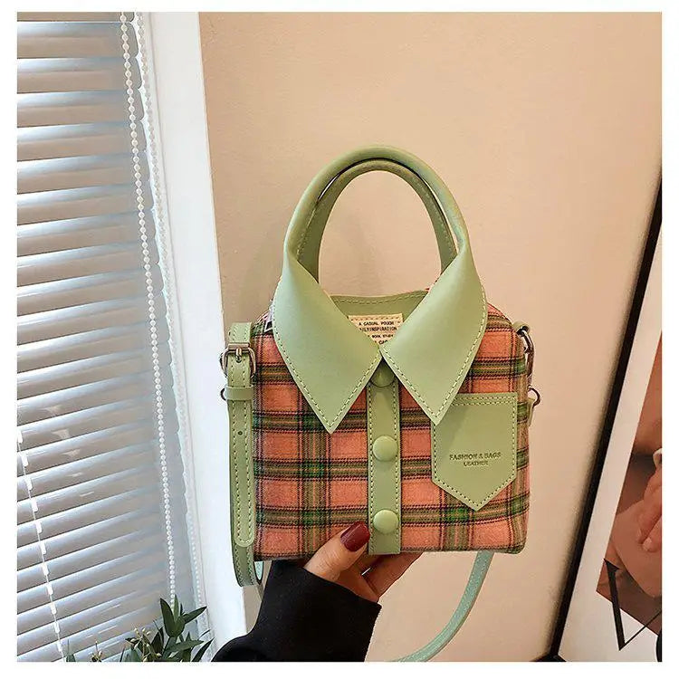 Bolsos cruzados estilo camisa falsos