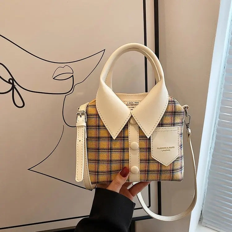 Bolsos cruzados estilo camisa falsos
