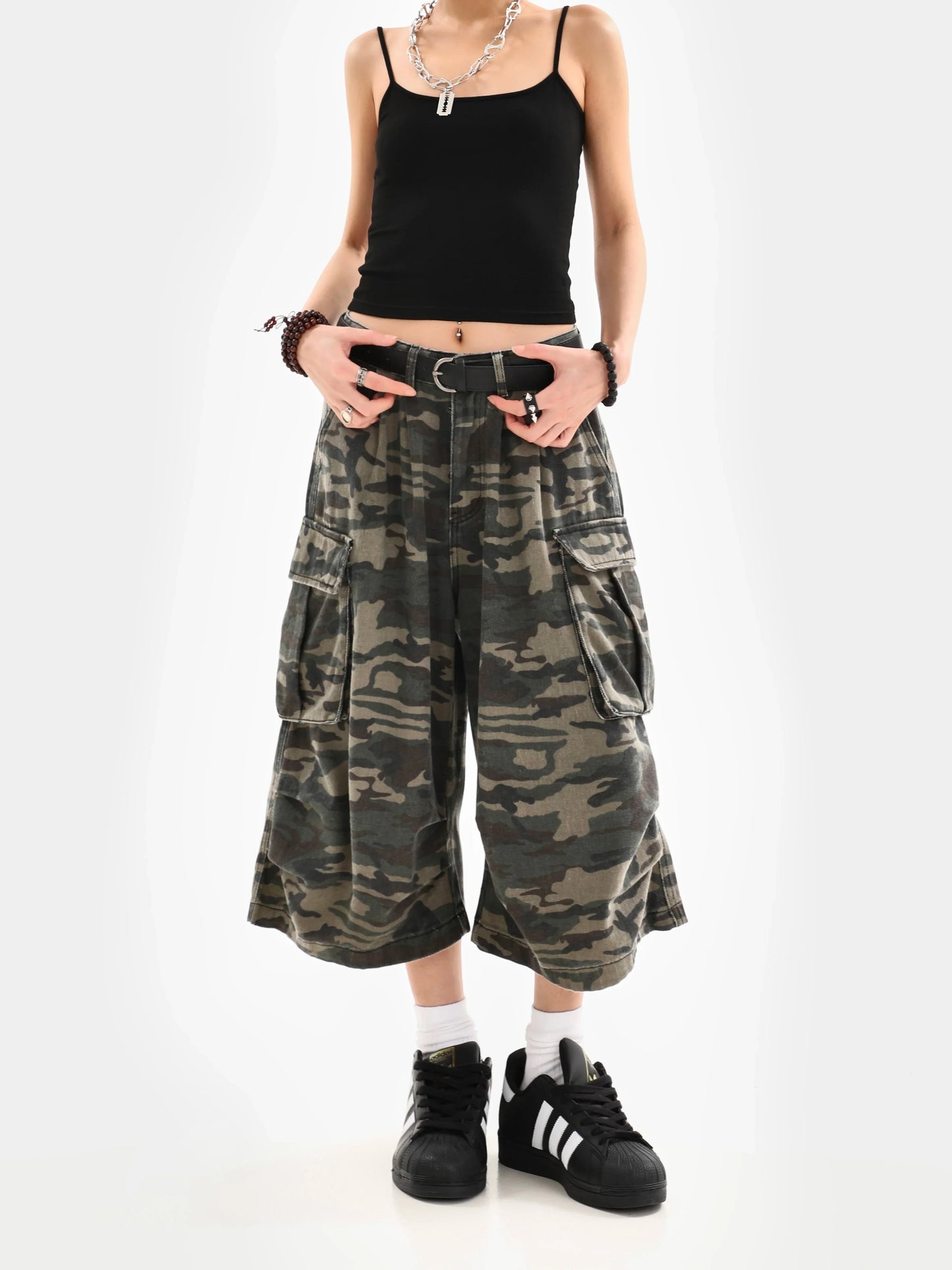 Camouflage Cargo Shorts for Young Jorts