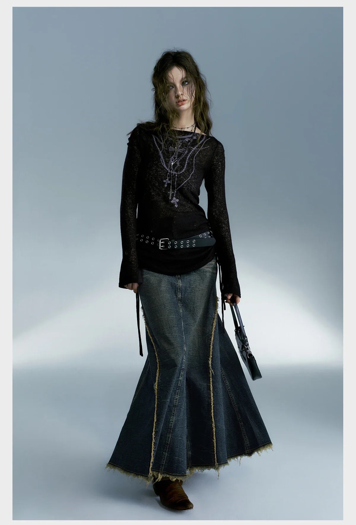 Grunge Langarmshirt