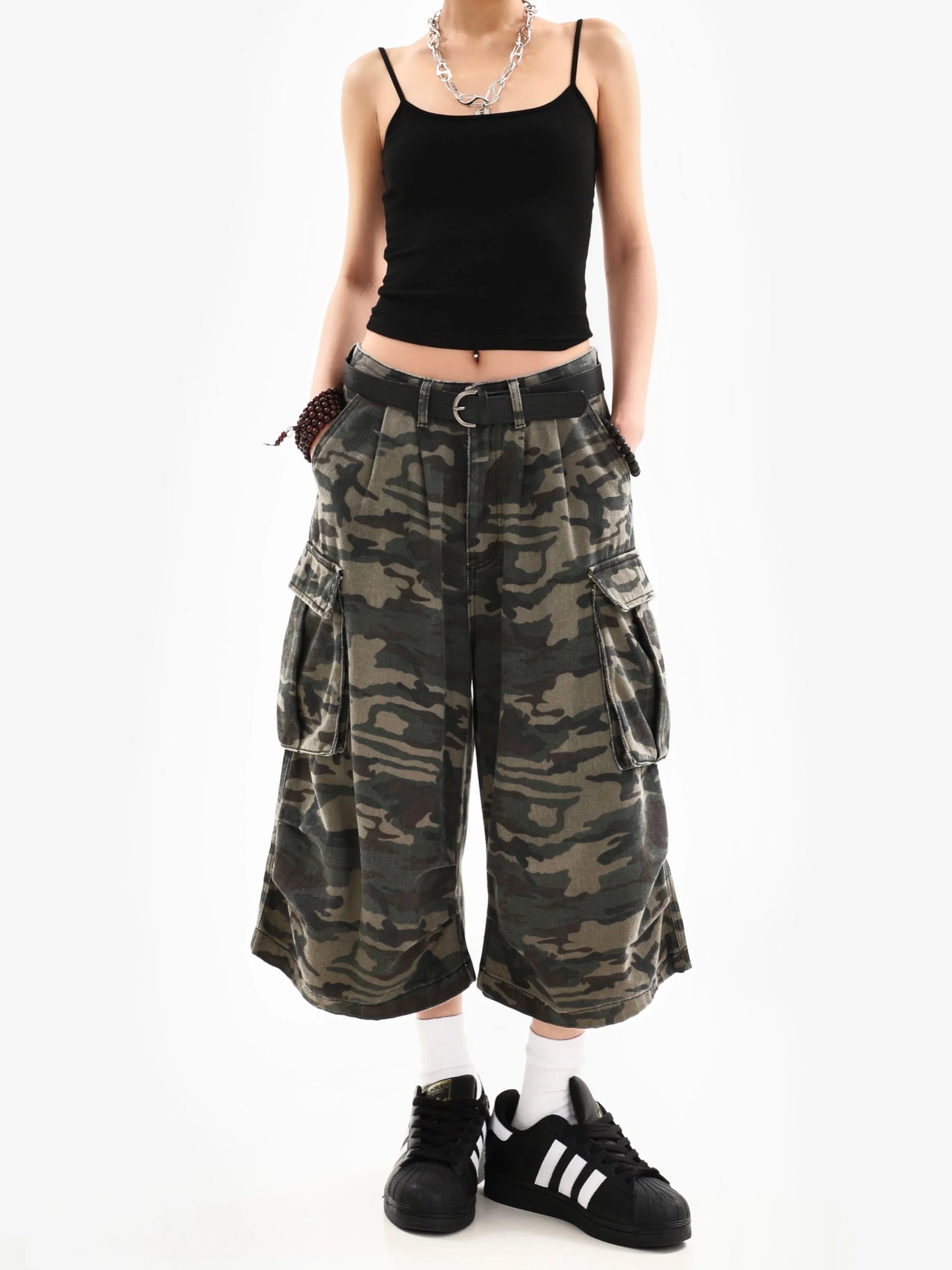 Camouflage Cargo Shorts for Young Jorts