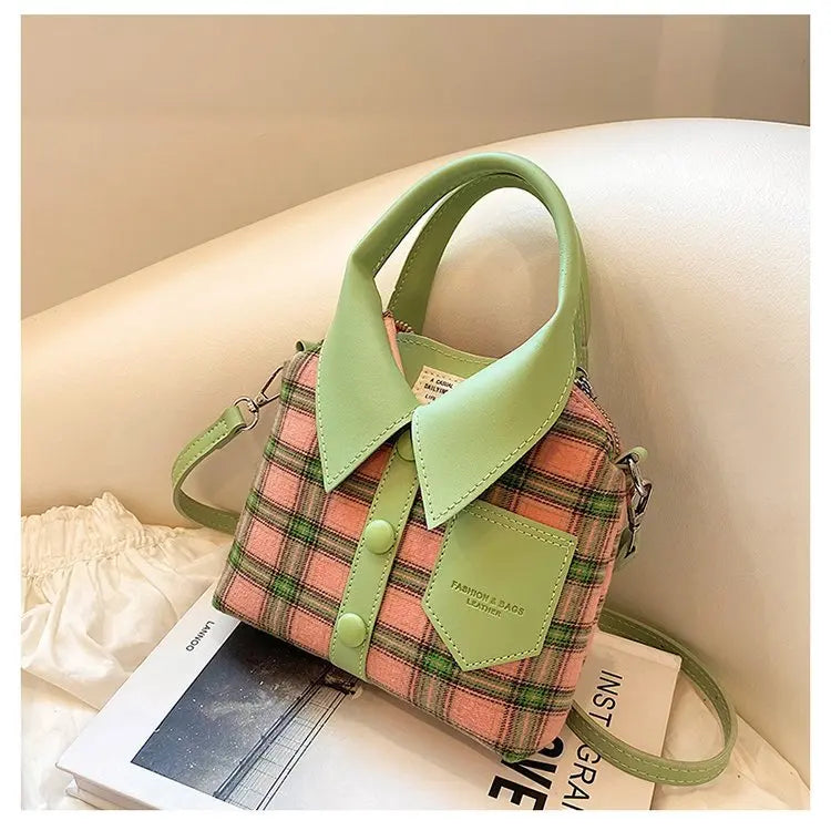 Bolsos cruzados estilo camisa falsos