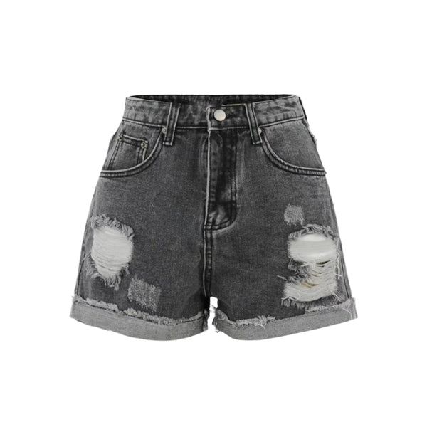 Soft Girl Distressed Women's Short