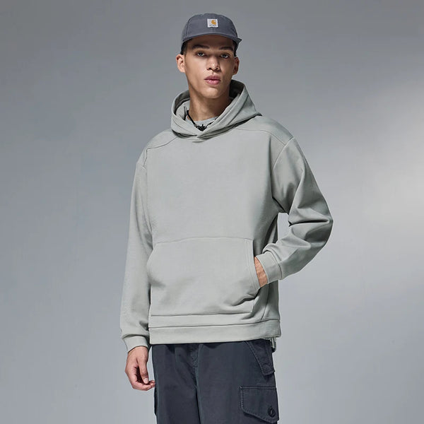 Thick Heavyweight Solid Color Hoodie