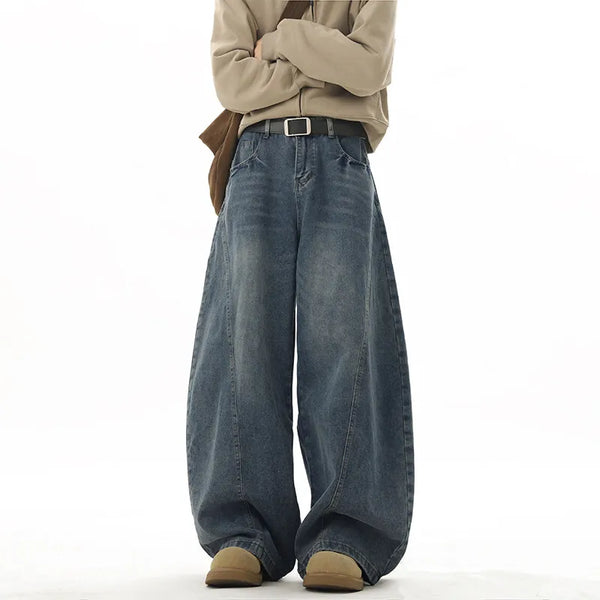 OG Blue Wide Leg Denim Jeans