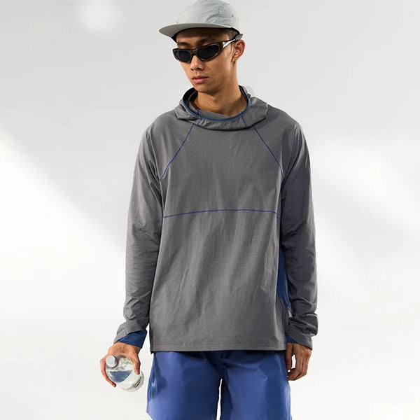 Breathable Lightweight Polyester Hoodie