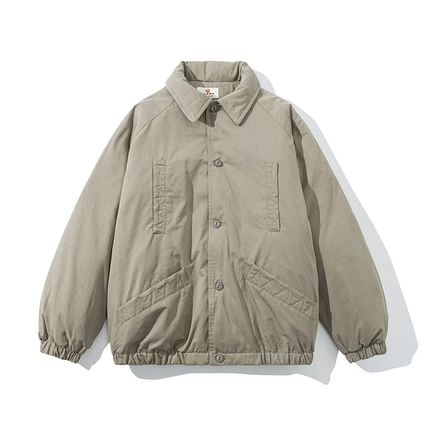 Retro Padded Winter Puffer Jacket