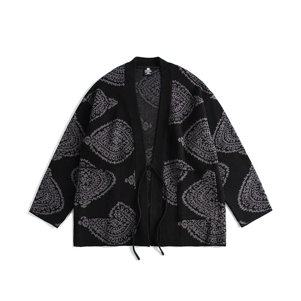 Oversized Vintage Japanese Knit Kimono Cardigan