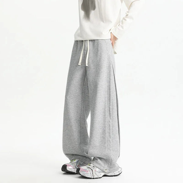 Pantalones casuales cómodos de pierna ancha