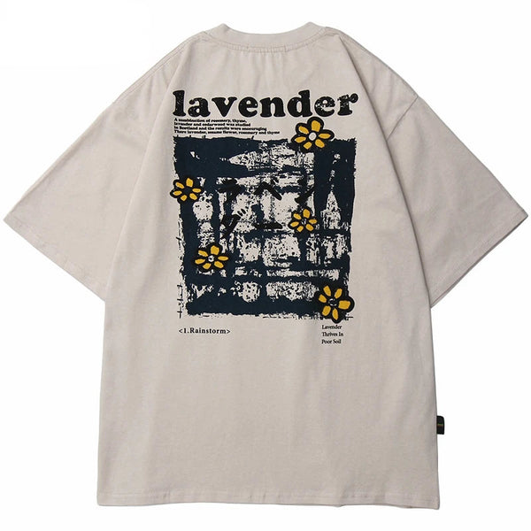 Oversize Floral Hip Hop Summer T-Shirt