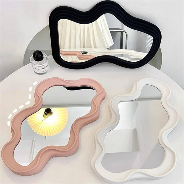 Cloud Shaped Desktop Vanity Mirror
