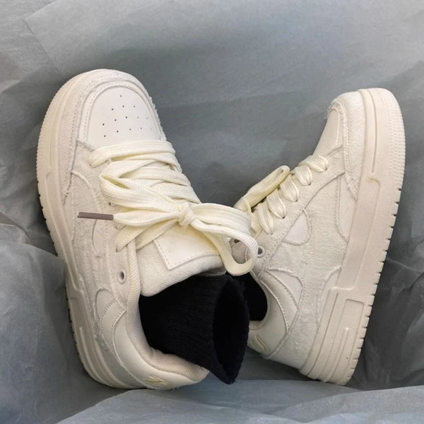 Color Blocked Elevated Casual School Sneakers