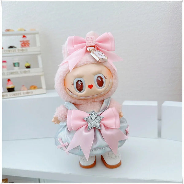 Pink Black Blue Maid Set Lobubu-Inspired