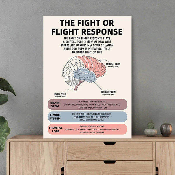 Poster mit Emotionen zur psychischen Gesundheit 