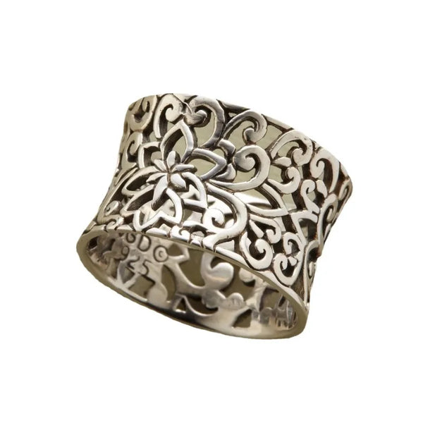 Vintage Hollow Ancient Fancy Ring