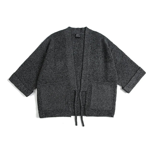 Vintage Casual Loose Knit Sweater Cardigan