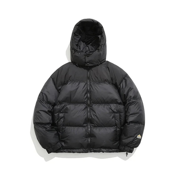 Waterproof Hooded White Duck Down Puffer Jacket