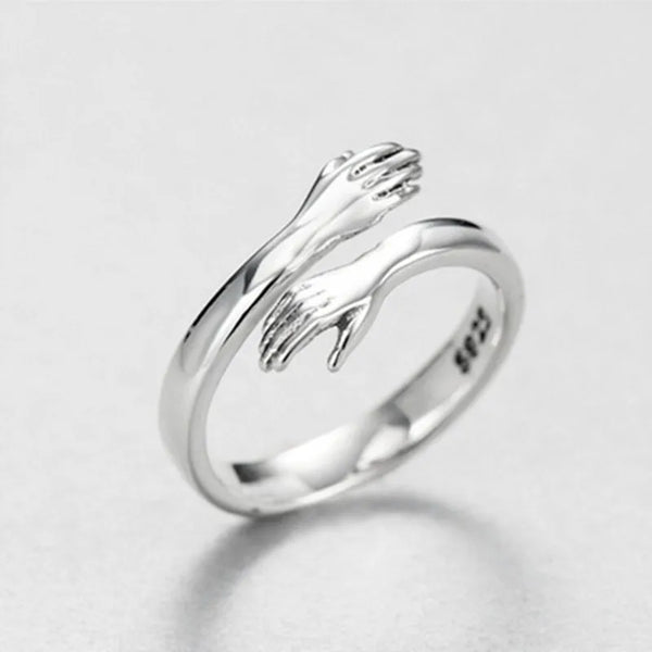 Loving Arm Stainless Steel Ring