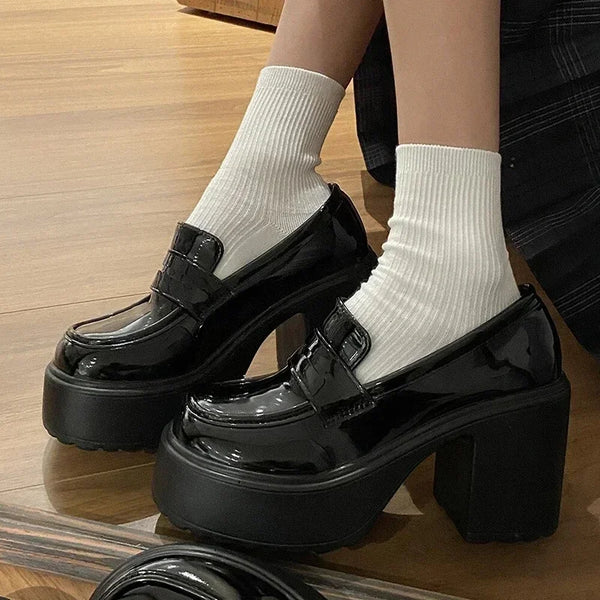 Gothic Platform Heals Shoes