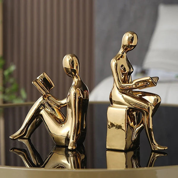Ceramic Girl Figure Book