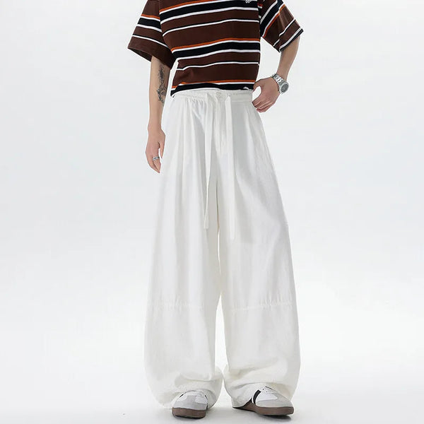 Palazzo-Hose mit weitem Bein
