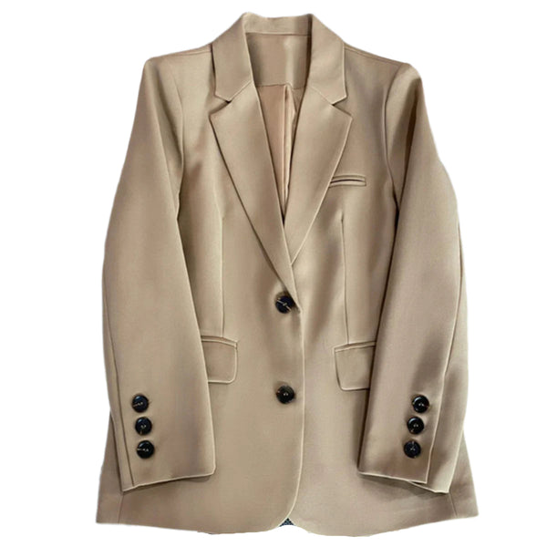 Corporate Girl Solid Color Blazer