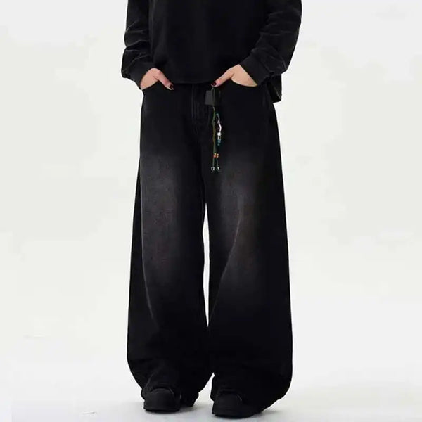 American Style Wide Leg Jeans Jeans