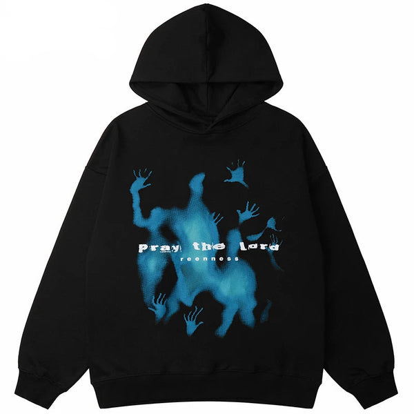 Pray The Lord Shadow Graphic Hoodie