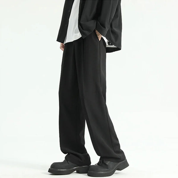 Comfortable Black Loose Fit Pants