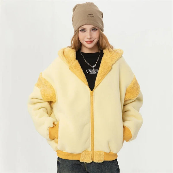 Cozy Plush Winter Designer Hoodie Hoodie