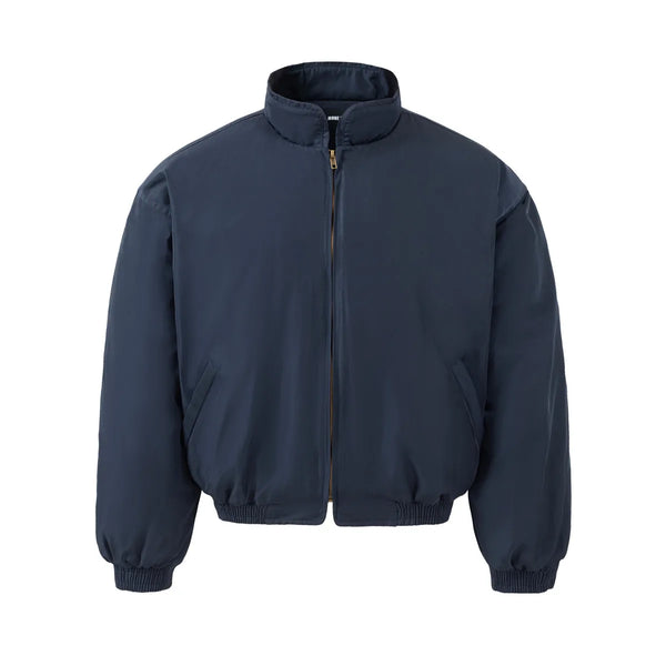 Padded Bomber Zip-up Windbreaker Jacket