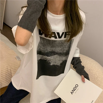 Creative Cool Soft Girl T-Shirt