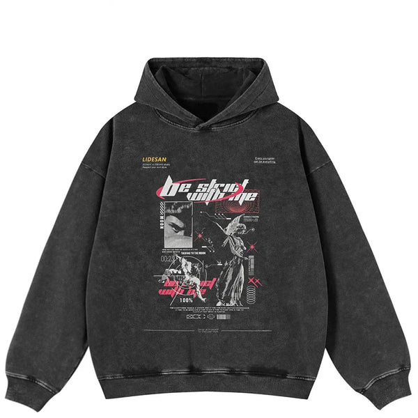 Be Strict Faded Hoodie