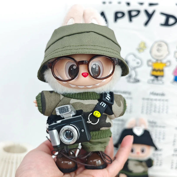Casual Camouflage Suit Lobubu-Inspired