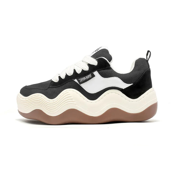 Retro Wave Classic Platform Sneakers Shoes