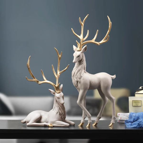 Luxury Deer Statue
