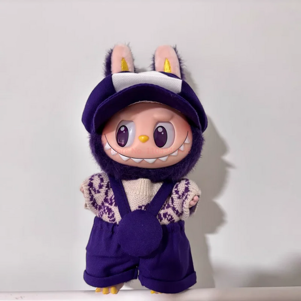 Lobubu-Inspired Plush Fashion Doll Clothes