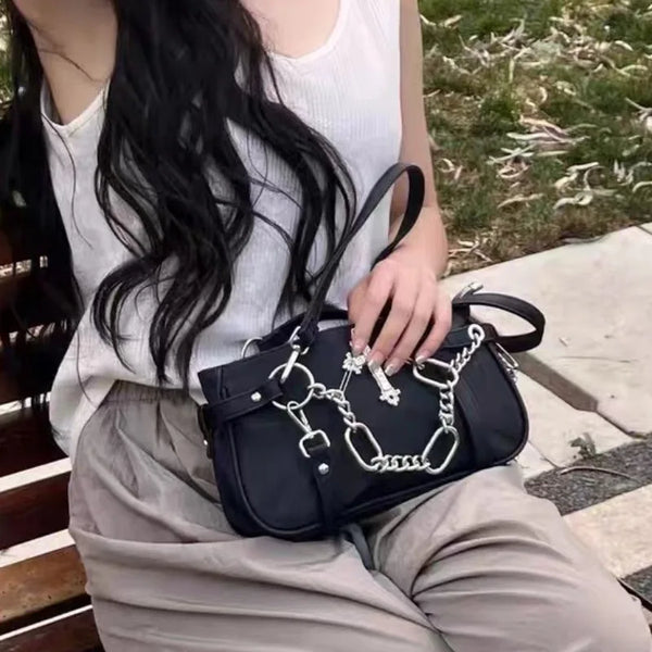 Y2k Aesthetic Cross Chain Bags