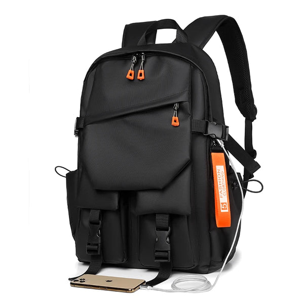 Multi-pocket Waterproof School Backpack